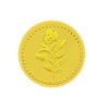 Javeri Jewellery Flower Gold Coin